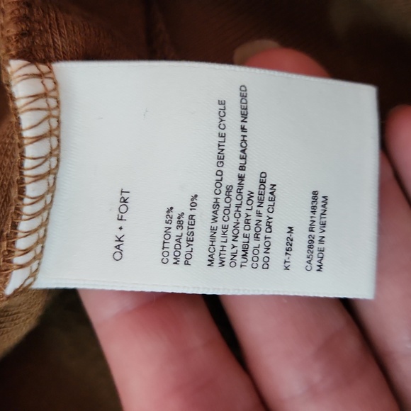 Oak+ Fort mixed material pull over sweatshirt - Picture 5 of 8